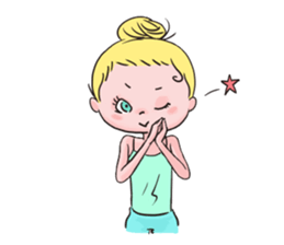 Ballet girl Emma sticker #2715440