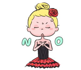 Ballet girl Emma sticker #2715443
