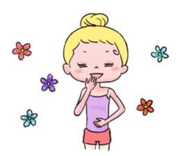 Ballet girl Emma sticker #2715446