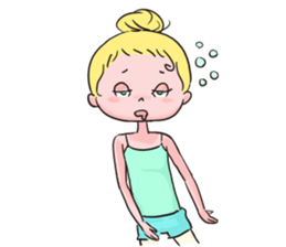 Ballet girl Emma sticker #2715449