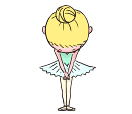 Ballet girl Emma sticker #2715455