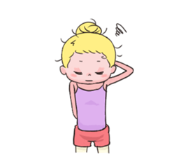 Ballet girl Emma sticker #2715462