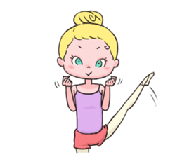 Ballet girl Emma sticker #2715465