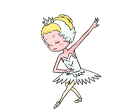 Ballet girl Emma sticker #2715467