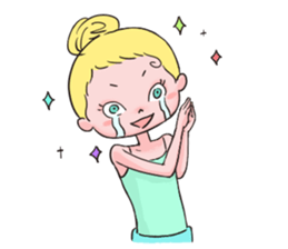 Ballet girl Emma sticker #2715468