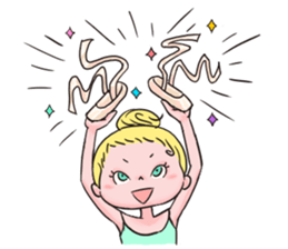 Ballet girl Emma sticker #2715474