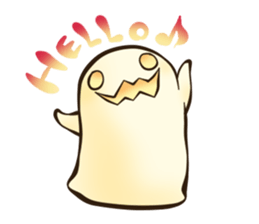 Marshmallow ghosts sticker #2716203