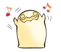 Marshmallow ghosts sticker #2716204