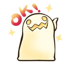 Marshmallow ghosts sticker #2716206