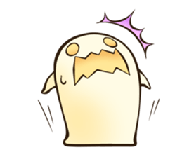 Marshmallow ghosts sticker #2716209