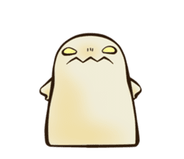 Marshmallow ghosts sticker #2716211