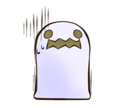 Marshmallow ghosts sticker #2716212