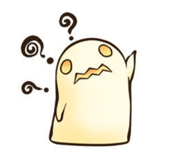 Marshmallow ghosts sticker #2716227