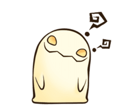 Marshmallow ghosts sticker #2716228