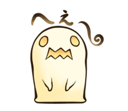 Marshmallow ghosts sticker #2716229