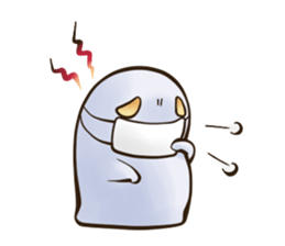 Marshmallow ghosts sticker #2716238