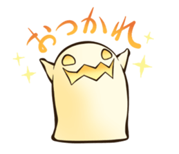 Marshmallow ghosts sticker #2716241