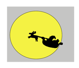 Christmas, Valentine, of rats graffiti sticker #2716567