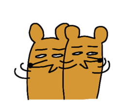 Christmas, Valentine, of rats graffiti sticker #2716587