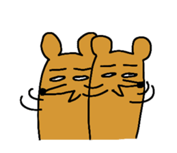 Christmas, Valentine, of rats graffiti sticker #2716587