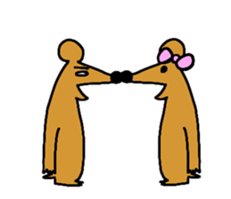 Christmas, Valentine, of rats graffiti sticker #2716596