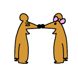 Christmas, Valentine, of rats graffiti sticker #2716596