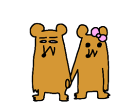 Christmas, Valentine, of rats graffiti sticker #2716602