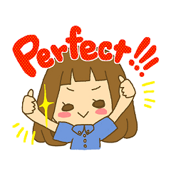 The Girl wears her hair in bangs. Ver.2