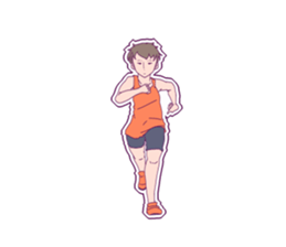 Extracurricular-activities boy sticker #2717186