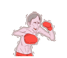 Extracurricular-activities boy sticker #2717192