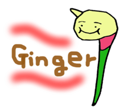 Feelings of ginger sticker #2717220