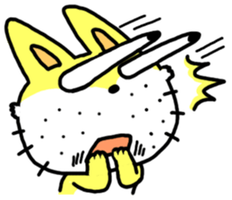 The dog of my home is really stupid. sticker #2717330