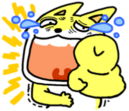 The dog of my home is really stupid. sticker #2717355