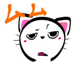 SHIRONEKONOSHIRO 3 sticker #2717912