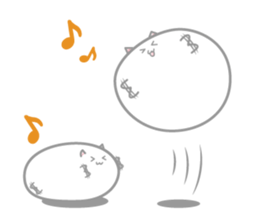 rice cake cat? sticker #2718141