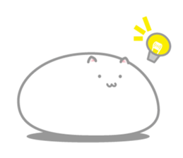 rice cake cat? sticker #2718157