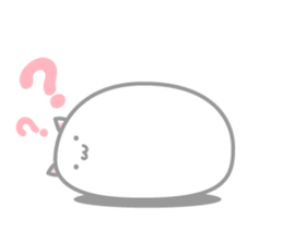 rice cake cat? sticker #2718158