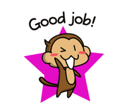 monkey show! sticker #2718324