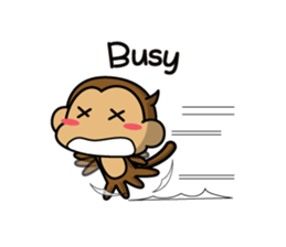 monkey show! sticker #2718332