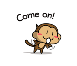 monkey show! sticker #2718335