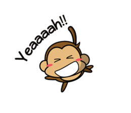monkey show! sticker #2718338