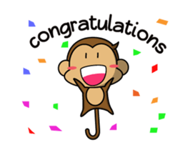 monkey show! sticker #2718339