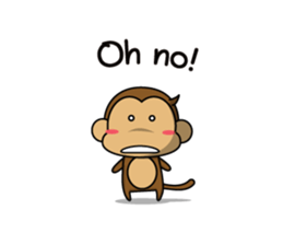monkey show! sticker #2718340