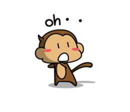 monkey show! sticker #2718344