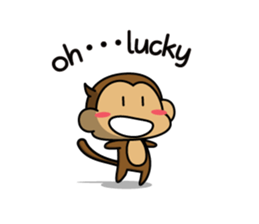 monkey show! sticker #2718345