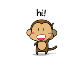 monkey show! sticker #2718349