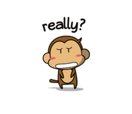 monkey show! sticker #2718350