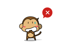 monkey show! sticker #2718352