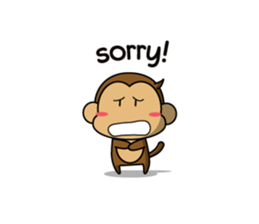monkey show! sticker #2718353