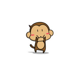 monkey show! sticker #2718362